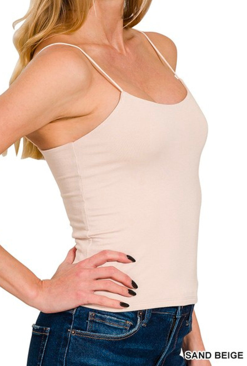 Camie - Double layered spaghetti cami