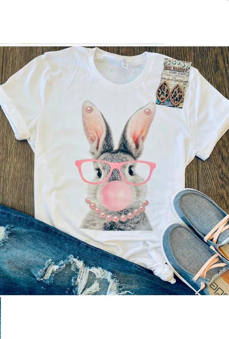 Flopsy - Glam bunny Easter tshirt