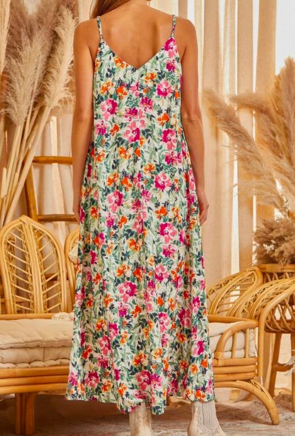 Grey Marie - Floral print maxi dress - Multi