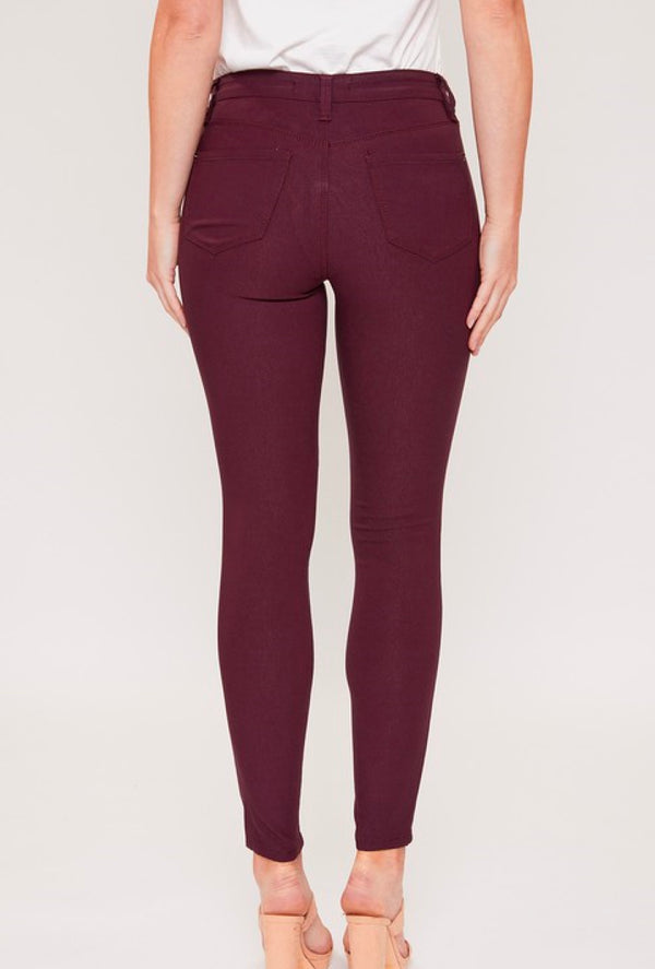 Ms Fall - YMI Jeans Hyperstretch skinny jean is fit to feel like leggings - Plum