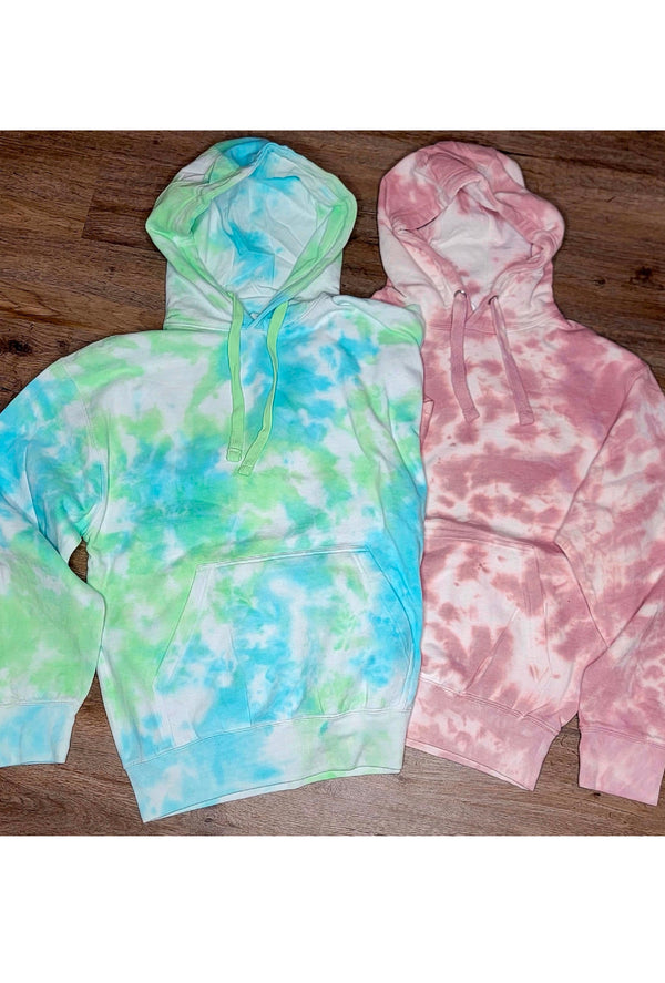 Dahlia - Tie dyed pullover sweatshirt