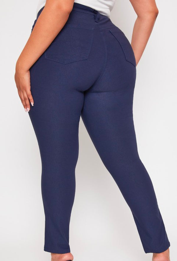 Ms Autumn - Hyperstretch skinny jean is fit to feel like leggings - Navy