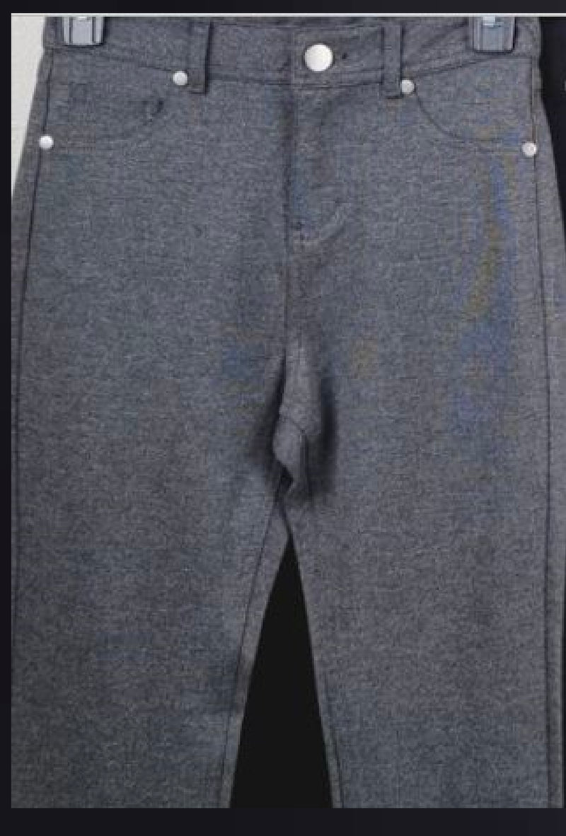 Ms Colors - Solid skinny pants with pockets and belt loops detail